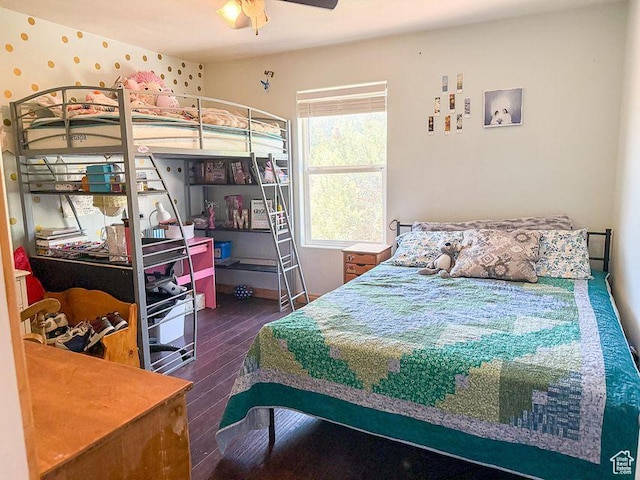 425 E Mule Deer Rd, Central, UT 84722 - bedroom featuring wood finished floors