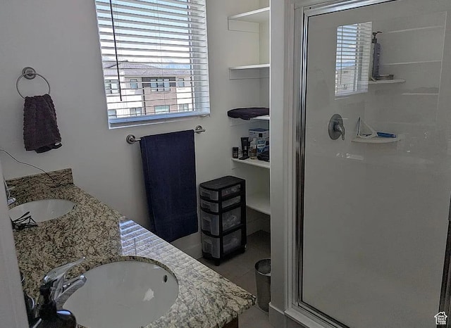 448 S 900 W, American Fork, UT 84003 - bathroom with a shower stall and double vanity
