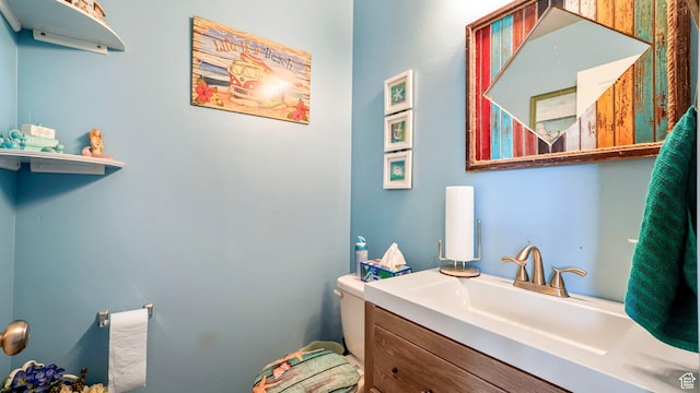 1002 W Stonehaven Dr Unit 108, North Salt Lake, UT 84054 - half bathroom featuring vanity and toilet