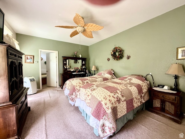 2780 S Bunch Grass Dr Unit 16, Garden City, UT 84028 - bedroom featuring carpet and ceiling fan