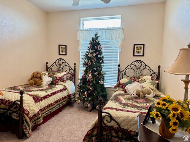 2780 S Bunch Grass Dr Unit 16, Garden City, UT 84028 - carpeted bedroom with a ceiling fan