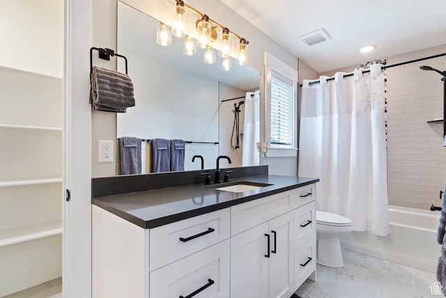 1494 W Lincoln Way, Kaysville, UT 84037 - full bath with vanity, shower / bath combination with curtain, and toilet