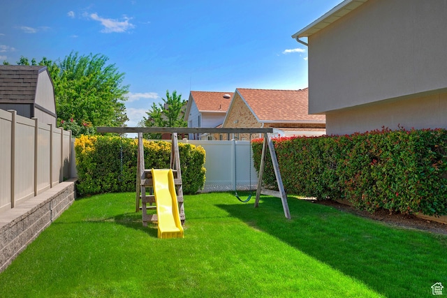 9039 S 1660 E, Sandy, UT 84093 - view of yard with a playground