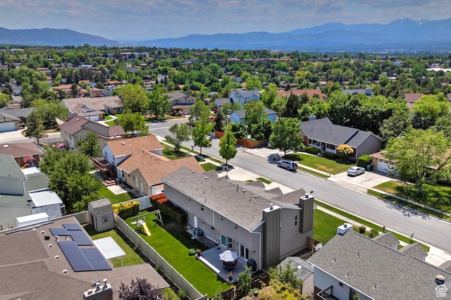 9039 S 1660 E, Sandy, UT 84093 - aerial view of residential area featuring a mountain backdrop