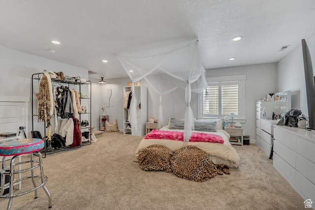 14496 S Edgemere Dr W, Herriman, UT 84096 - bedroom featuring carpet and recessed lighting