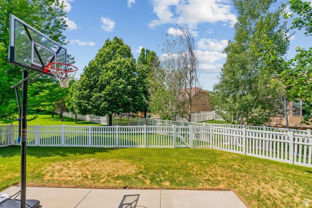 1809 E Kay Ln, South Weber, UT 84405 - view of fenced backyard