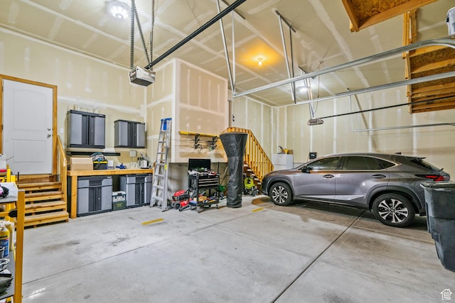 1809 E Kay Ln, South Weber, UT 84405 - garage with a garage door opener