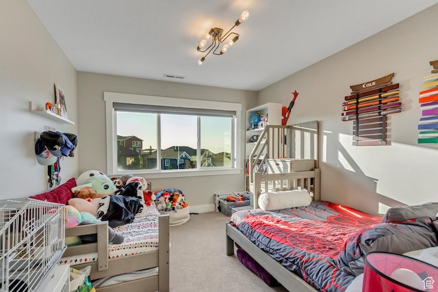 2208 E Snow Blossom Way S, Draper, UT 84020 - bedroom with carpet flooring and baseboards
