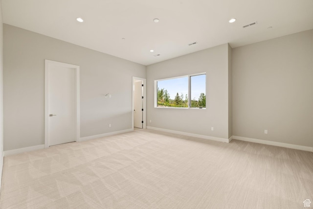 7175 Lupine Dr, Park City, UT 84098 - empty room with light colored carpet, recessed lighting, and baseboards