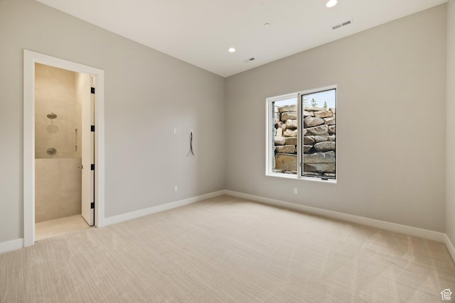 7175 Lupine Dr, Park City, UT 84098 - spare room featuring light colored carpet, recessed lighting, and baseboards