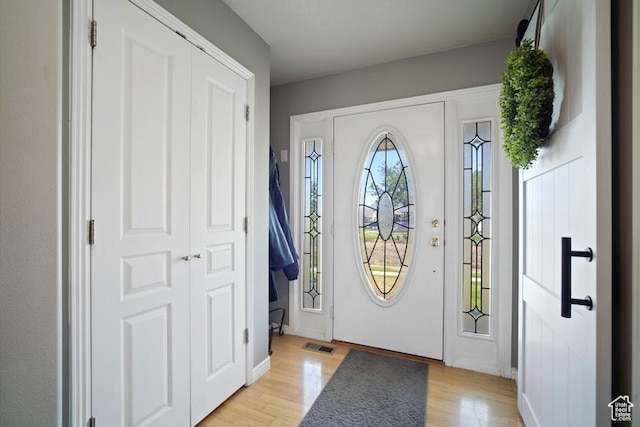 787 N 500 W, Brigham City, UT 84302 - entryway featuring light wood-type flooring and baseboards