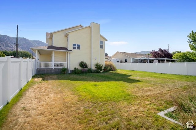 787 N 500 W, Brigham City, UT 84302 - rear view of property featuring a mountain view