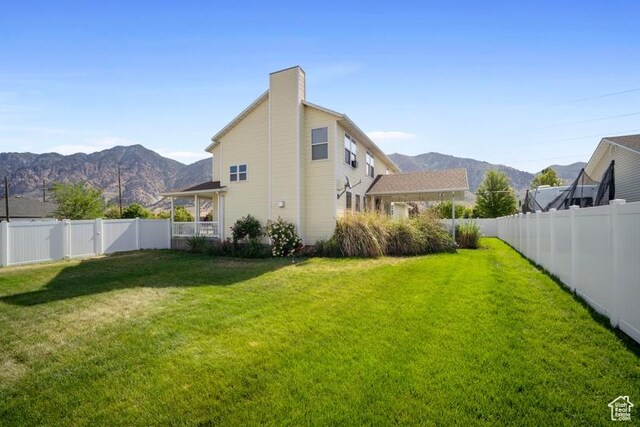 787 N 500 W, Brigham City, UT 84302 - view of yard featuring a mountain view