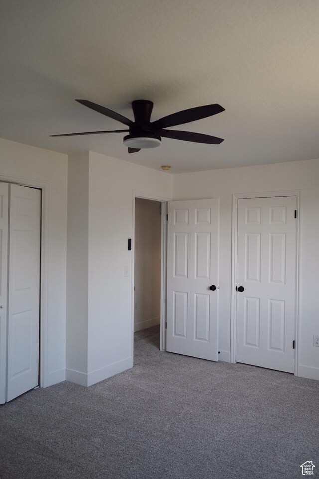 1102 E 120 S, Spanish Fork, UT 84660 - unfurnished bedroom with carpet, baseboards, and ceiling fan