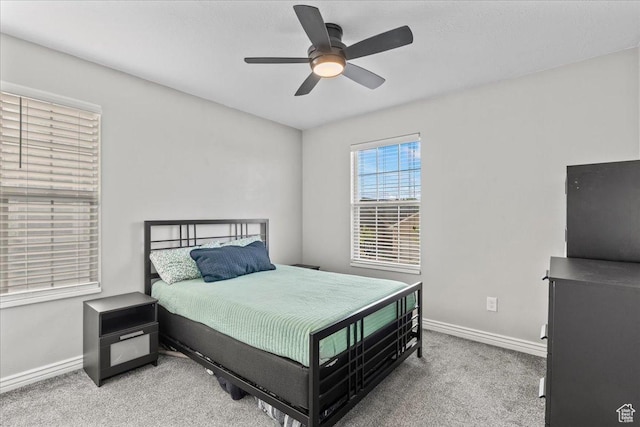 826 W 2630 N, Lehi, UT 84043 - carpeted bedroom with baseboards and ceiling fan