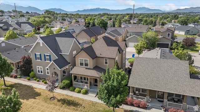 826 W 2630 N, Lehi, UT 84043 - aerial view of residential area featuring a mountainous background