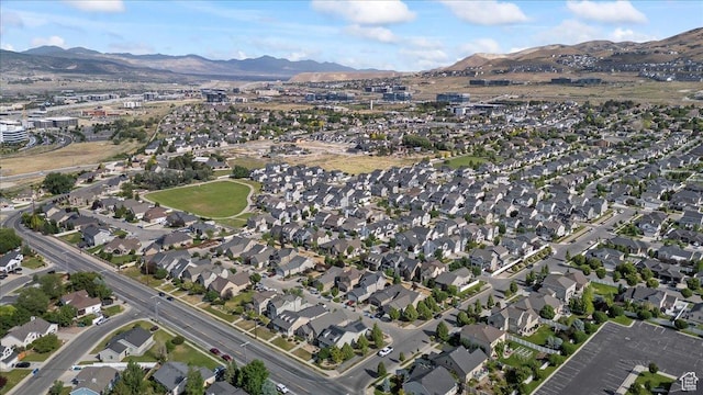 826 W 2630 N, Lehi, UT 84043 - aerial view of property and surrounding area with a mountainous background and nearby suburban area
