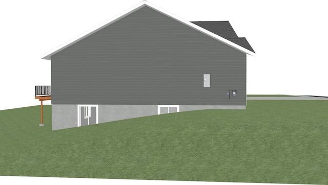 90 N 450 W, Gunnison, UT 84634 - view of side of home featuring a yard