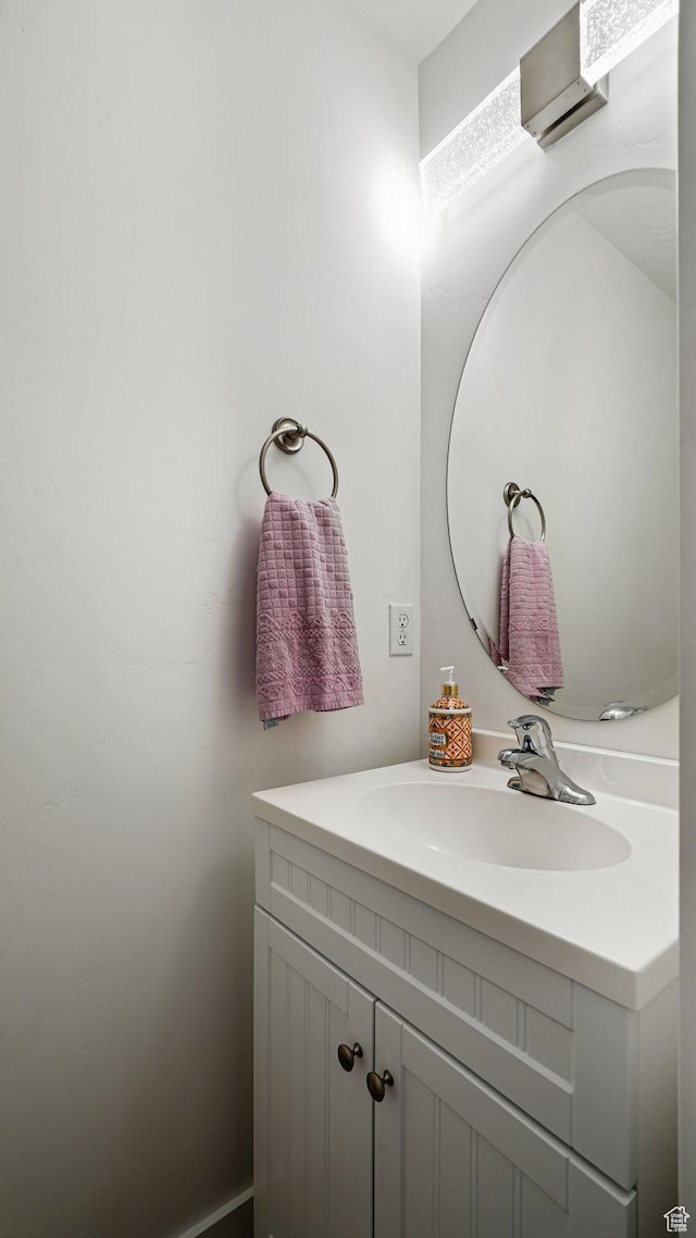 4475 S Lochnivar Ct E, Millcreek, UT 84107 - bathroom featuring vanity and a wall mounted air conditioner