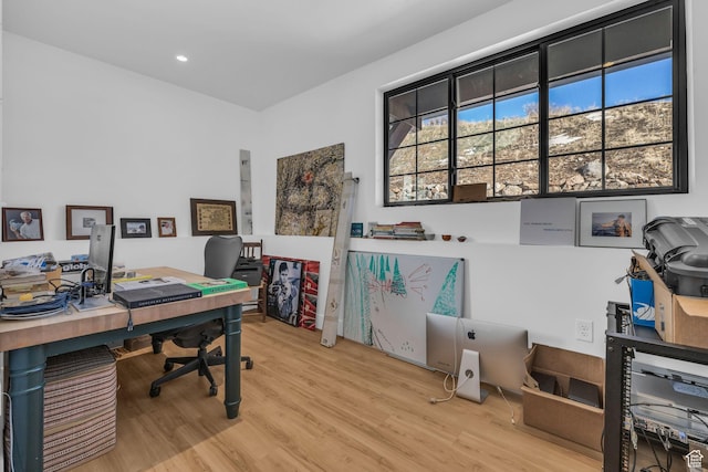 1200 W Lori Ln Unit B7, Kamas, UT 84036 - office space with wood finished floors and recessed lighting