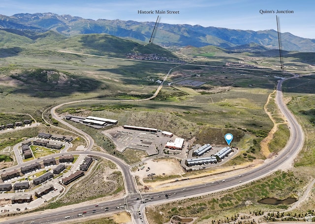 1200 W Lori Ln Unit B7, Kamas, UT 84036 - aerial overview of property's location featuring a mountainous background