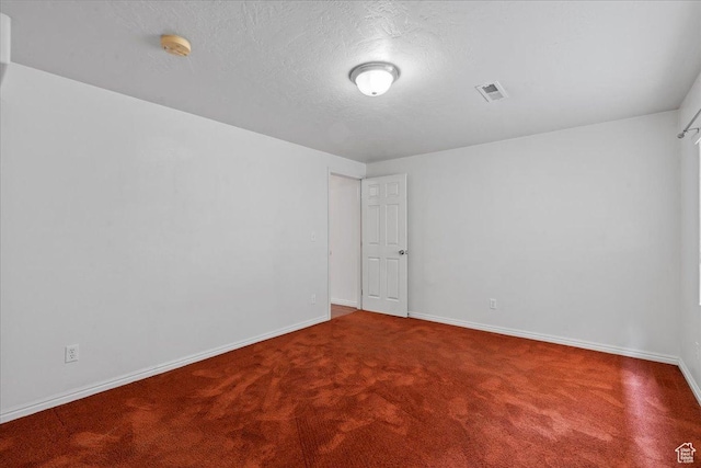 6286 W Anders Ridge Way S, West Valley City, UT 84128 - carpeted empty room featuring a smoke detector, baseboards, and a textured ceiling