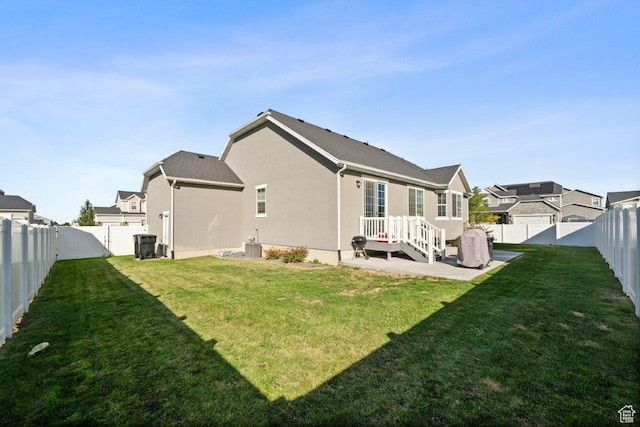 665 S 1400 W, Syracuse, UT 84075 - back of property featuring a patio area and stucco siding