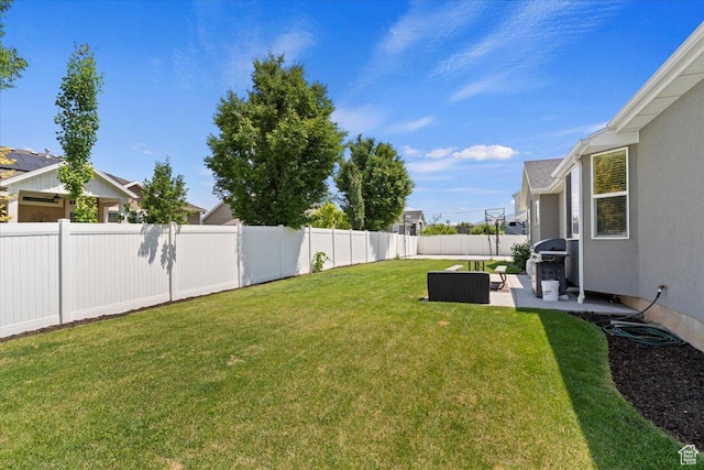 1628 W 1050 S, Syracuse, UT 84075 - view of yard with a patio area and outdoor lounge area
