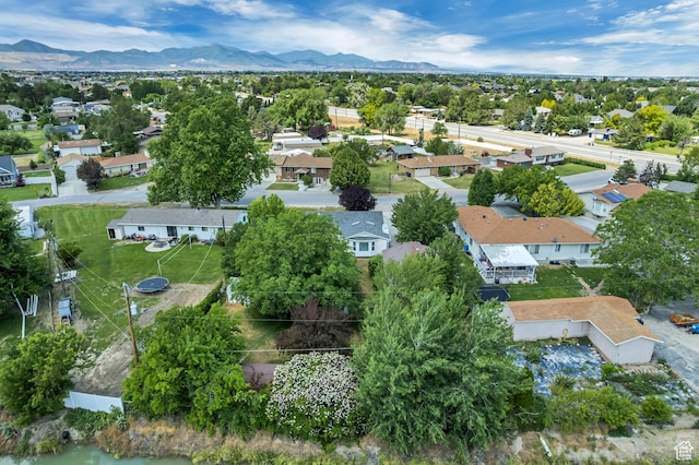 10453 S 2775th St W, South Jordan, UT 84095 - aerial perspective of suburban area with a mountainous background