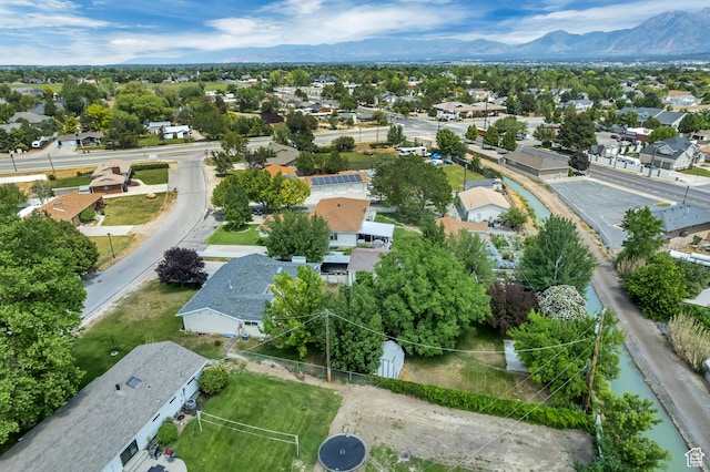 10453 S 2775th St W, South Jordan, UT 84095 - aerial perspective of suburban area featuring a mountain backdrop