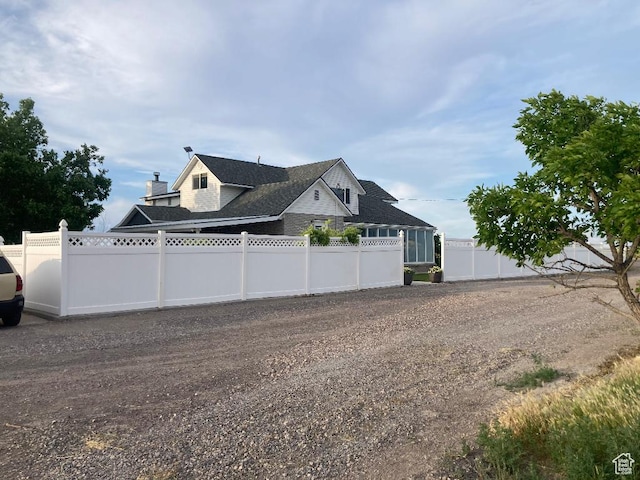 3480 S 4000th Rd W, Delta, UT 84624 - view of property exterior with a shingled roof