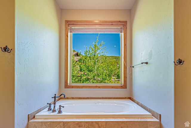 1273 W Lime Canyon Way, Midway, UT 84049 - bathroom featuring a garden tub