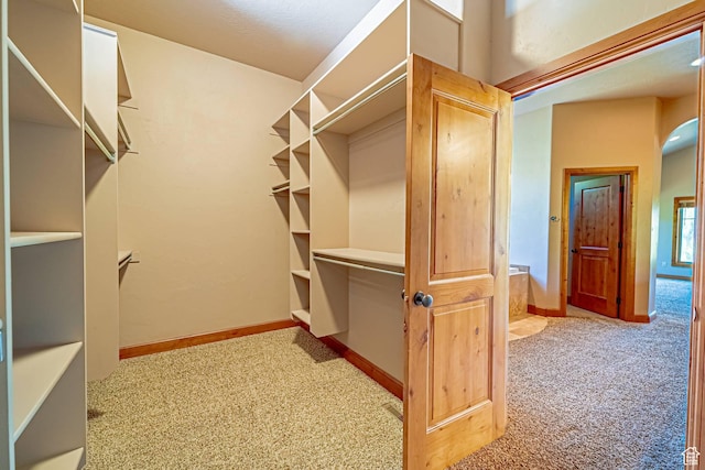 1273 W Lime Canyon Way, Midway, UT 84049 - spacious closet featuring carpet and arched walkways