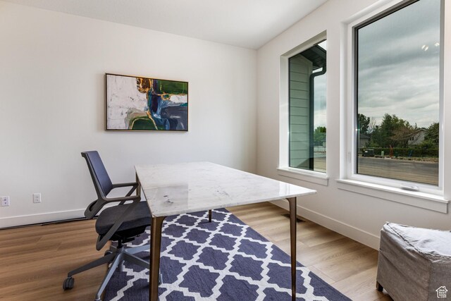 1792 N Siena Cir Unit 13, Pleasant Grove, UT 84062 - office space featuring wood finished floors and baseboards
