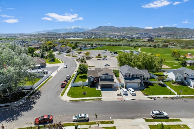 1677 N 2640 W, Lehi, UT 84043 - aerial perspective of suburban area with a mountainous background