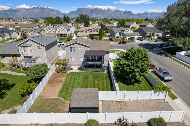 1677 N 2640 W, Lehi, UT 84043 - aerial perspective of suburban area with a mountainous background