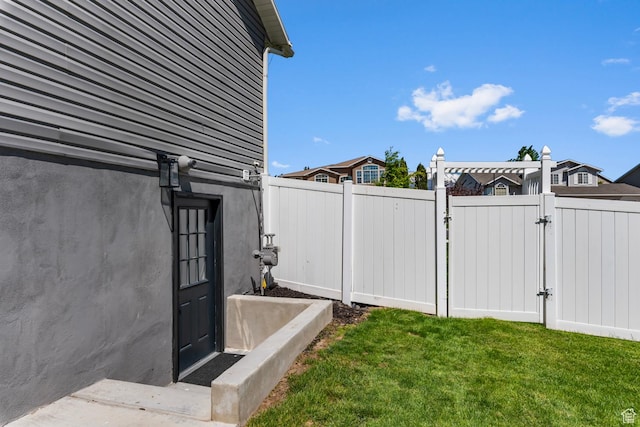 1677 N 2640 W, Lehi, UT 84043 - view of yard featuring a gate