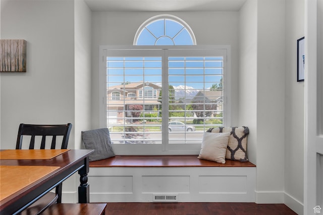 1677 N 2640 W, Lehi, UT 84043 - sitting room with dark wood-style flooring and baseboards