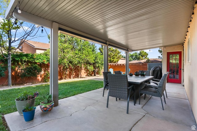 114 E Canterwood Dr, Washington, UT 84780 - view of patio with outdoor dining space