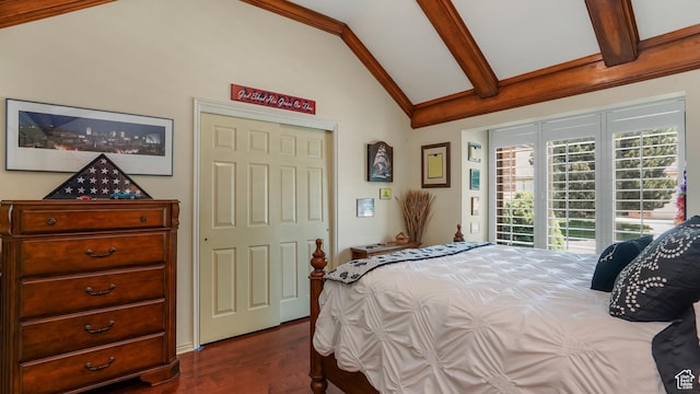 4755 S Banbury, Ogden, UT 84403 - bedroom featuring dark wood-style flooring