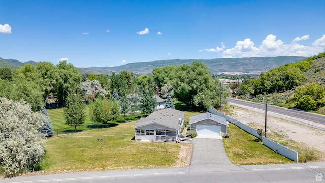 401 E 300 N, Midway, UT 84049 - drone / aerial view of a mountain backdrop
