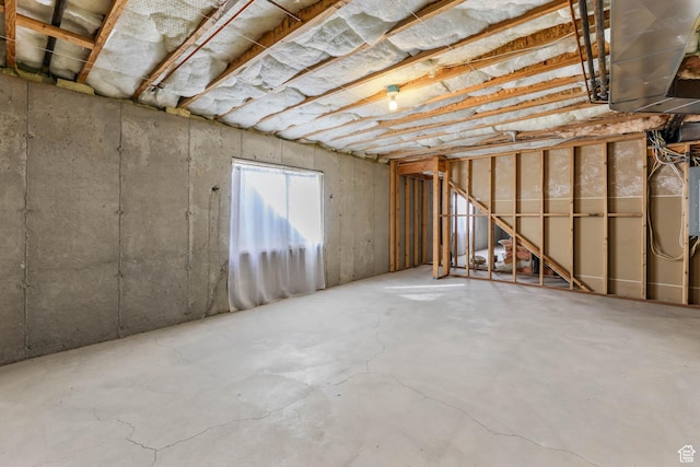 18 Clubhouse Dr, Stansbury Park, UT 84074 - basement featuring a heating unit and electric panel