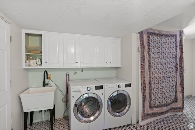 2692 S Grand Oak Cir E, Bountiful, UT 84010 - washroom with cabinet space, independent washer and dryer, and light flooring