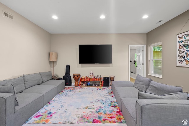 2692 S Grand Oak Cir E, Bountiful, UT 84010 - living room with recessed lighting and carpet