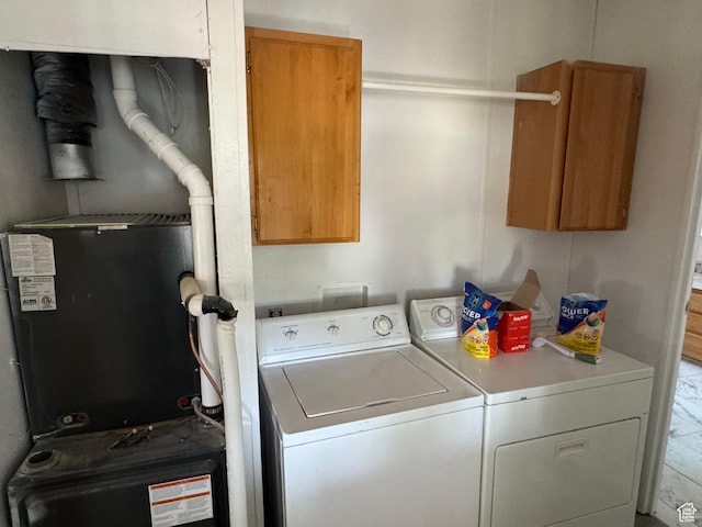 6153 E 2000 N, Roosevelt, UT 84066 - laundry area with washing machine and clothes dryer and cabinet space