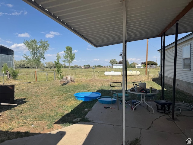6153 E 2000 N, Roosevelt, UT 84066 - view of yard with a patio