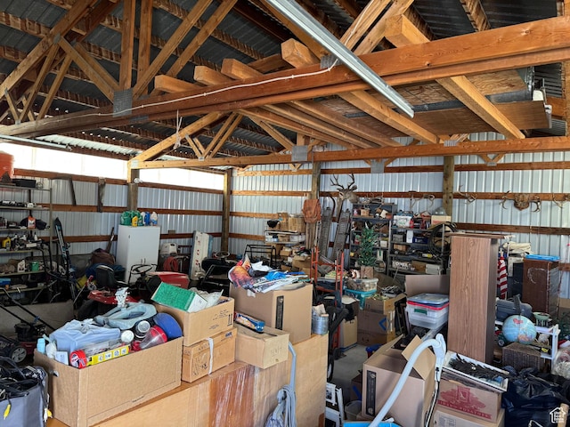 6153 E 2000 N, Roosevelt, UT 84066 - view of garage