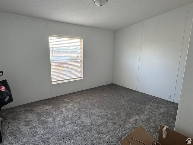 6153 E 2000 N, Roosevelt, UT 84066 - empty room featuring carpet floors and a textured ceiling