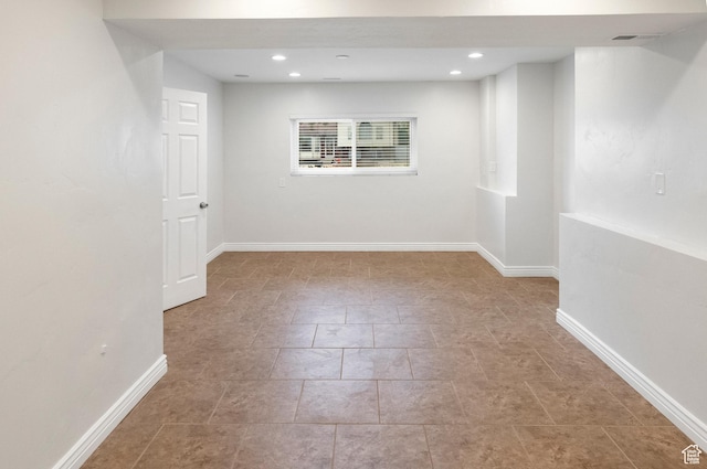 1022 E Lafayette St S, Sandy, UT 84094 - basement with recessed lighting and baseboards