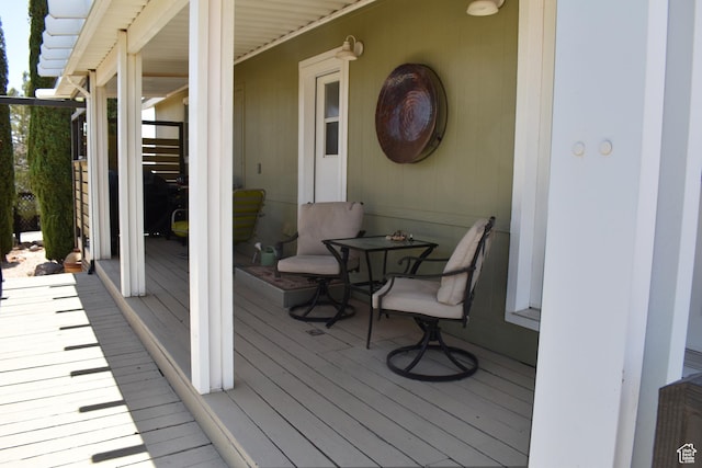 527 S Moenkopi Dr, Leeds, UT 84746 - view of deck
